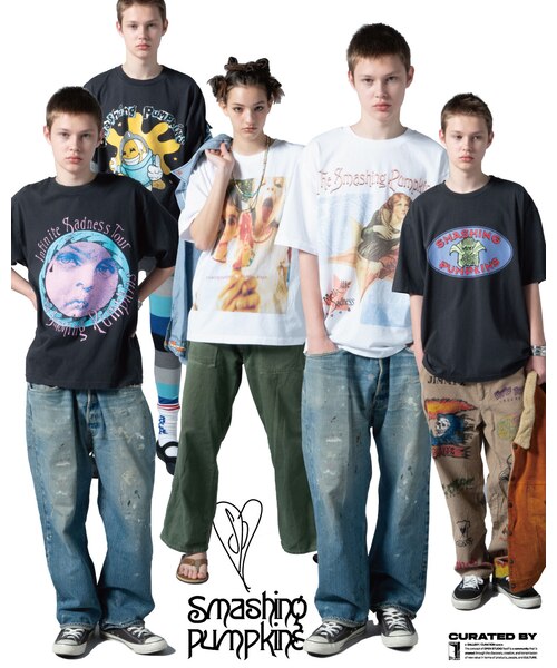 SMASHING PUMPKINS IS TOUR 96 TEE｜フリークスストアの通販｜&mall