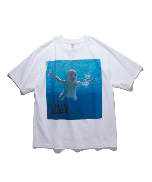 バンドTシャツ『NIRVANA』　NEVERMIND　新品未使用 GOOD ROCK SPEED tシャツ 「別注」NIRVANA NEVERMIND フォト