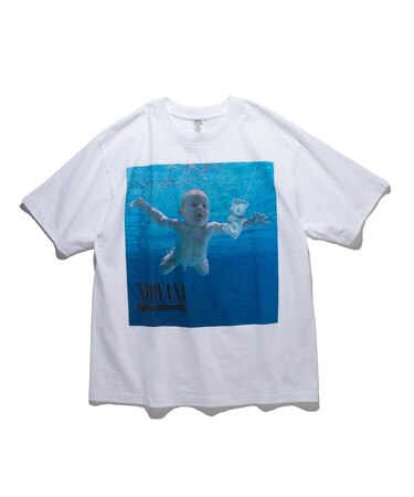 NIRVANA NEVERMIND クルーネックバンドTシャツ｜フリークスストアの 