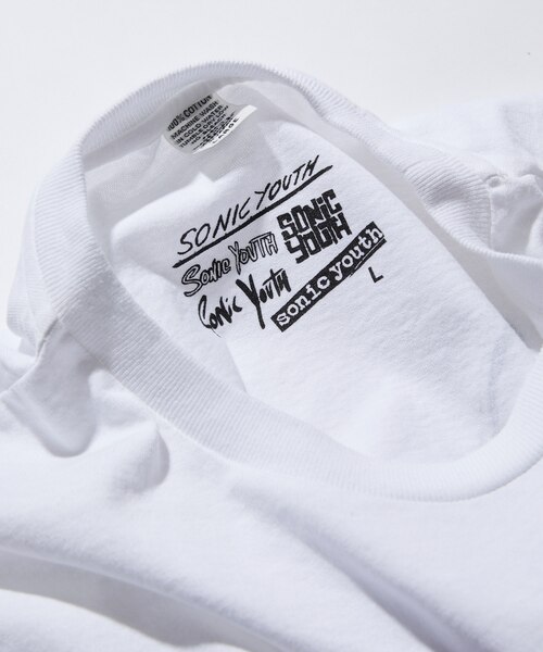 【Special】Sonic Youth BOMB POPバンド tシャツ XL SONIC YOUTH BOMB POP クルーネックバンドTシャツ｜フリークスストアの
