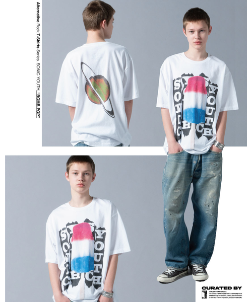 SONIC YOUTH BOMB POP オフィシャルTシャツ M Bomb Pop T-shirt – Kung Fu Merch