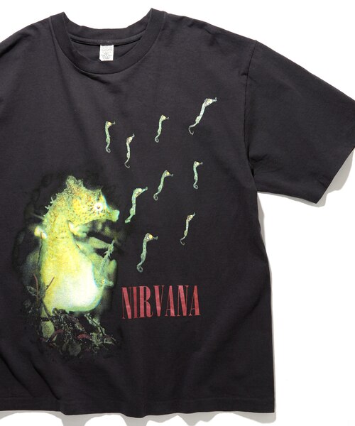 NIRVANA ALL APOLOGIES クルーネックバンドTシャツ｜フリークスストア