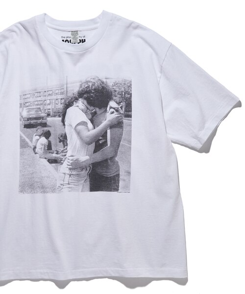 新品未使用　写真　Joseph Szabo Teens シルクスクリーン　限定 JOSEPH SZABO PHOTO CREW NECK TEE TEENAGE｜フリークスストアの