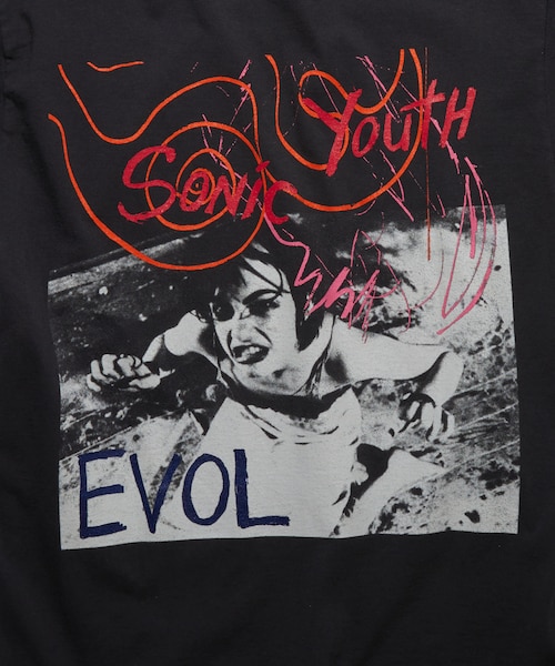SONIC YOUTH EVOL クルーネックバンドTシャツ｜フリークスストアの通販