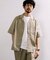 LINEN COTTON O/C SH SS 【セットアップ対応】/ リネン コットン オープンカラーシャツ ショートスリーブ