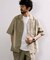 LINEN COTTON O/C SH SS 【セットアップ対応】/ リネン コットン オープンカラーシャツ ショートスリーブ