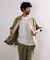 LINEN COTTON O/C SH SS 【セットアップ対応】/ リネン コットン オープンカラーシャツ ショートスリーブ