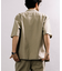 LINEN COTTON O/C SH SS 【セットアップ対応】/ リネン コットン オープンカラーシャツ ショートスリーブ