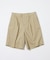 LINEN COTTON EASY SHORTS 【セットアップ対応】 / リネン コットン イージー スラックスショーツ