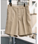 LINEN COTTON EASY SHORTS 【セットアップ対応】 / リネン コットン イージー スラックスショーツ