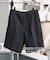 LINEN COTTON EASY SHORTS 【セットアップ対応】 / リネン コットン イージー スラックスショーツ
