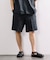 LINEN COTTON EASY SHORTS 【セットアップ対応】 / リネン コットン イージー スラックスショーツ