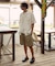 LINEN COTTON EASY SHORTS 【セットアップ対応】 / リネン コットン イージー スラックスショーツ