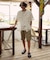 LINEN COTTON EASY SHORTS 【セットアップ対応】 / リネン コットン イージー スラックスショーツ