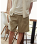 LINEN COTTON EASY SHORTS 【セットアップ対応】 / リネン コットン イージー スラックスショーツ