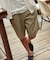 LINEN COTTON EASY SHORTS 【セットアップ対応】 / リネン コットン イージー スラックスショーツ