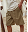 LINEN COTTON EASY SHORTS 【セットアップ対応】 / リネン コットン イージー スラックスショーツ