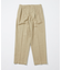 LINEN COTTON EASY SLACKS 【セットアップ対応】 / リネン コットン イージースラックスパンツ
