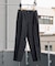 LINEN COTTON EASY SLACKS 【セットアップ対応】 / リネン コットン イージースラックスパンツ