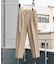 LINEN COTTON EASY SLACKS 【セットアップ対応】 / リネン コットン イージースラックスパンツ