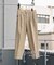 LINEN COTTON EASY SLACKS 【セットアップ対応】 / リネン コットン イージースラックスパンツ