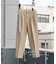 LINEN COTTON EASY SLACKS 【セットアップ対応】 / リネン コットン イージースラックスパンツ