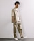 LINEN COTTON EASY SLACKS 【セットアップ対応】 / リネン コットン イージースラックスパンツ