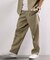 LINEN COTTON EASY SLACKS 【セットアップ対応】 / リネン コットン イージースラックスパンツ