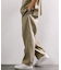 LINEN COTTON EASY SLACKS 【セットアップ対応】 / リネン コットン イージースラックスパンツ