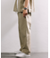 LINEN COTTON EASY SLACKS 【セットアップ対応】 / リネン コットン イージースラックスパンツ