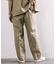 LINEN COTTON EASY SLACKS 【セットアップ対応】 / リネン コットン イージースラックスパンツ