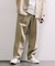 LINEN COTTON EASY SLACKS 【セットアップ対応】 / リネン コットン イージースラックスパンツ