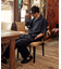 LINEN COTTON EASY SLACKS 【セットアップ対応】 / リネン コットン イージースラックスパンツ