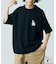 PEANUTS×MLB 別注 ビッグシルエット バックプリント Tシャツ / DODGERS 【限定展開】