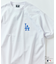 PEANUTS×MLB 別注 ビッグシルエット バックプリント Tシャツ / DODGERS 【限定展開】