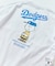 PEANUTS×MLB 別注 ビッグシルエット バックプリント Tシャツ / DODGERS 【限定展開】