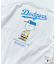 PEANUTS×MLB 別注 ビッグシルエット バックプリント Tシャツ / DODGERS 【限定展開】