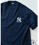 PEANUTS×MLB 別注 ビッグシルエット バックプリント Tシャツ / YANKEES 【限定展開】