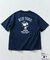 PEANUTS×MLB 別注 ビッグシルエット バックプリント Tシャツ / YANKEES 【限定展開】