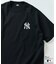 PEANUTS×MLB 別注 ビッグシルエット バックプリント Tシャツ / YANKEES 【限定展開】