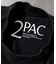 【EXCLUSIVE】2pac バックプリント クルーネック Tシャツ ショートスリーブ