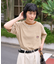 別注 マルチボーダーポケット付きTシャツ
