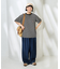 別注 マルチボーダーポケット付きTシャツ