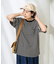 別注 マルチボーダーポケット付きTシャツ