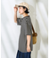 別注 マルチボーダーポケット付きTシャツ