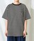 別注 マルチボーダーポケット付きTシャツ