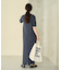 フクレジャガード ポロ襟 半袖 ワンピース【限定展開】
