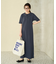フクレジャガード ポロ襟 半袖 ワンピース【限定展開】