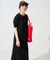 フクレジャガード ポロ襟 半袖 ワンピース【限定展開】