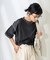 ＜接触冷感＞メランジビッグショートTシャツ